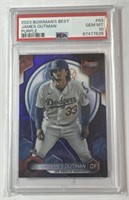 2023 Bowman's Best #63 James Outman RC /250 PSA 10