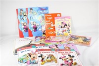 Disney Books - Belle, Princess, Minnie & MIckey et