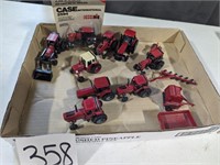 1/64 Scale Case Tractors/implements