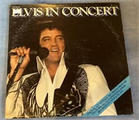 Elvis In Concert Double Vinyl Album