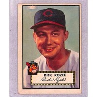 1952 Topps High Number Dick Rozek