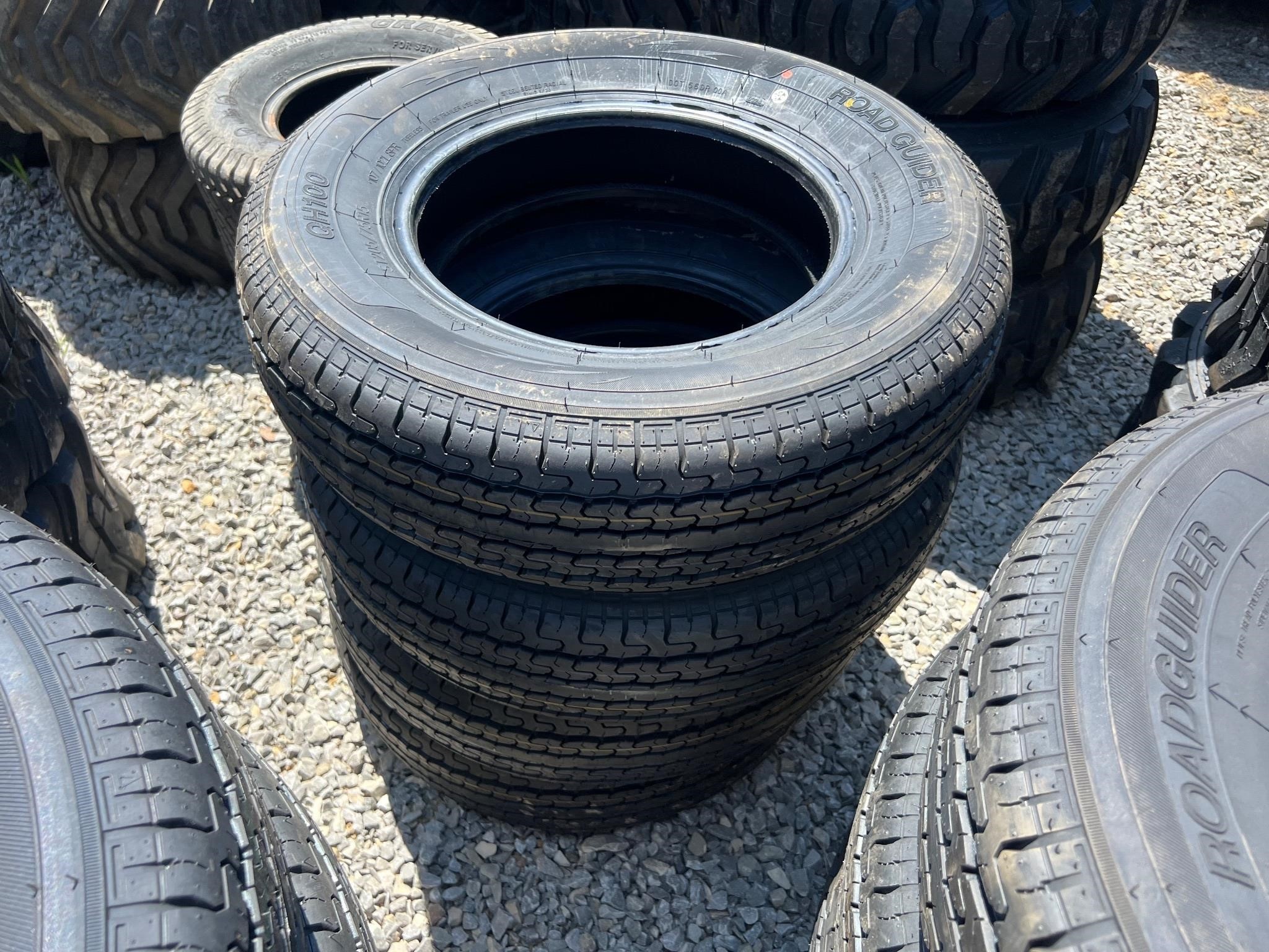 (4) Unused 205/75R15 Tires