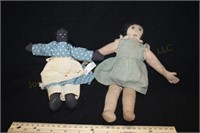 Black & Folk-Art Cloth Dolls