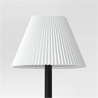 Large Pleated Lamp Shade White - Threshold