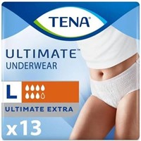 (2) 13-Pk Tena Incontinence Unisex Underwear,