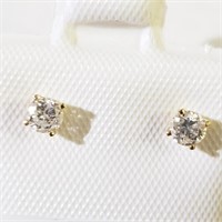 $800 14K  Diamond(0.2ct) Earrings