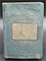 Antique Book from 1887: The Marvel of Nations