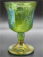 Vintage Harvest Green by Colony Water Goblet
