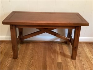Vintage Pine Bench Table