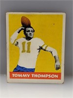 1948 Leaf #9 Tommy Thompson Eageles Quarterback