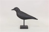 Francis Gregory Handcarved and Painted Crow on