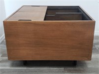 Mid century coffee table w/storage