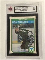 1982-83 OPC FRANCIS ROOKIE # 123 CARD