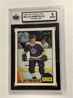 1987-88 OPC LUC ROBITAILLE ROOKIE#42 CARD