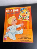1969 baby’s spin ball safe action toy