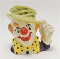 Royal Doulton 'The Clown' 6 1/2" toby jug D6834