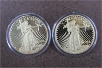 1993 $20 Gold Lady Liberty Copy Coins