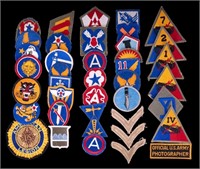 Vintage Military Insignia Patches