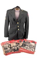 12 Yank Magazines 1944, V. Army Airborne Coat