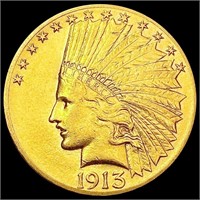 1913 $10 Gold Eagle CHOICE AU