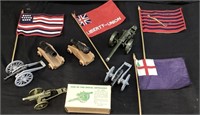 VTG. ARTILLERY W. BRITAINS NAVAL GUN, FIELD G