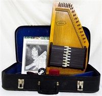 Silvertone Autoharp by Oscar Schmid