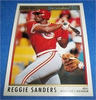 Reggie Sanders rookie card