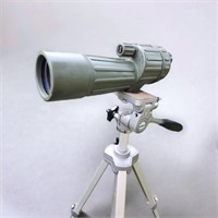 Tasco 25T Spotting Scope on Velbon Tripod