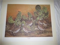 Pat Ford "The Gathering" Signed Wildlife Art Print