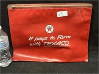 VTG "TEXACO" PLASTIC DOCUMENT BAG