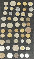 (50) MEXICAN COINS 1930-PRESENT