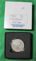 Morgan Silver Dollar 1921-D