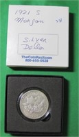 Morgan Silver Dollar 1921-S