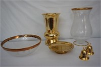 Vintage Goldtone Houseware