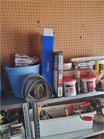 Contents on Metal Shelf to Include Painter I