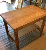 Heart Pine Side Table