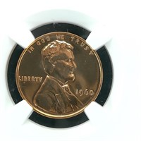 1960 SMALL DATE PENNY 1C PF67 NGC