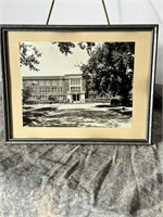 Vintage Framed Photo of Centerville Iowa High Scho