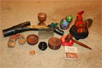 ASSORTED Wood Curiosities from Around the Globe