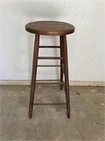 Vintage wood stool