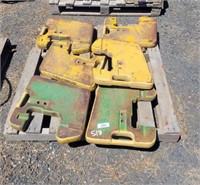 (6) Front Tractor Weights