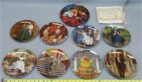 9-Knowles Gone with The Wind Collector Plates