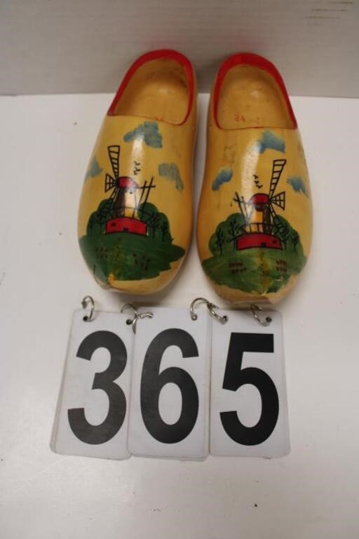 Pair of Wooden Clogs