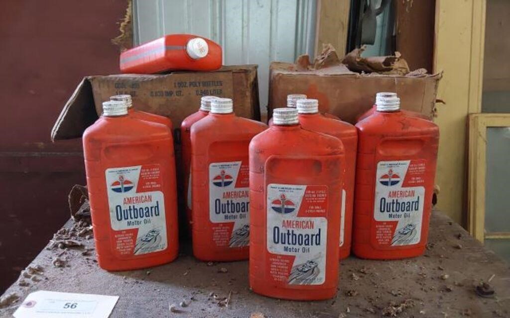 AMERICAN OIL COMPANY OUT BOARD MOTOR OIL-