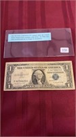 1957A SERIES ONE DOLLAR SILVER CERTIFICATE