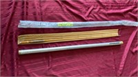 HL LEONARD BAMBOO FLY ROD MODEL 38 CATSCILL 7FT