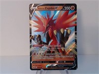 Pokemon Card Rare Zapdos V Full Art Holo