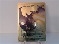 Pokemon Card Rare Gold Aerodactyl V
