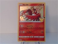 Pokemon Card Rare Ho-oh Holo Stamped