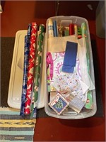 Tote of Wrapping Paper
